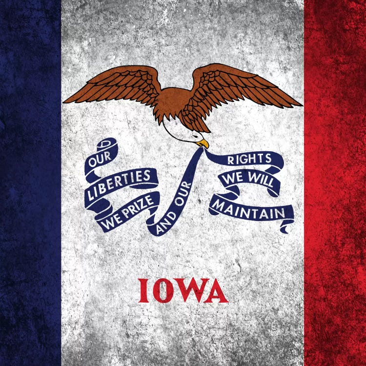 Iowa by iCanvas wall art