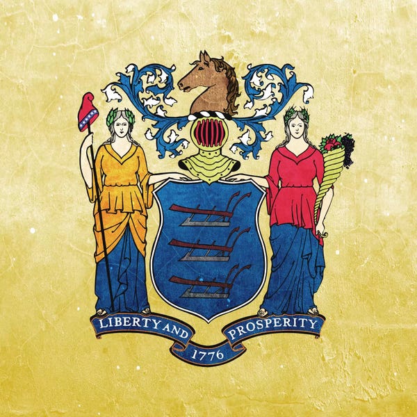 New Jersey: New Jersey II by iCanvas