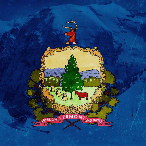 Vermont: Vermont (Skiing) by iCanvas