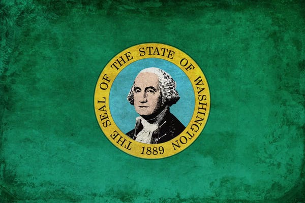 Flags Collection: Washington I by 5by5collective