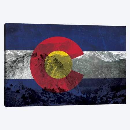 Colorado (Pikes Peak) Canvas Print #FLG51} by iCanvas Canvas Art Print
