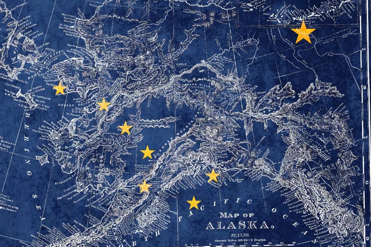 Alaska (Vintage Map) II