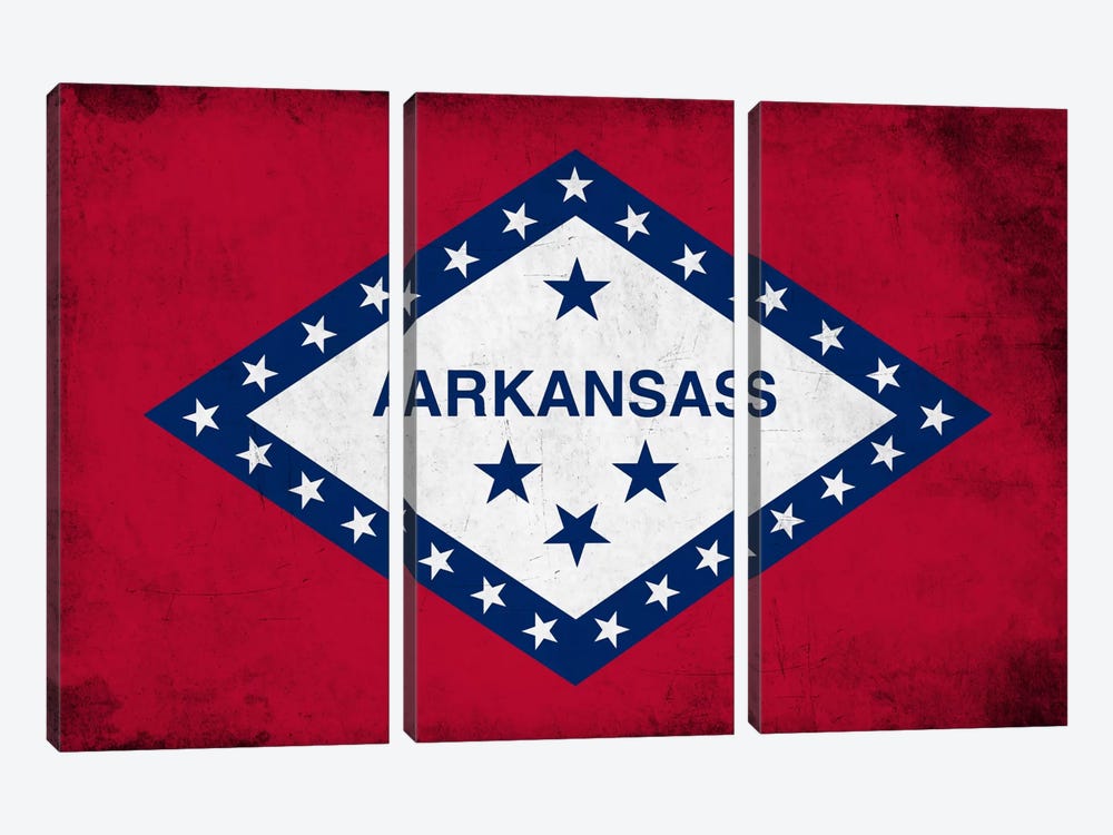 Arkansas by iCanvas 3-piece Art Print