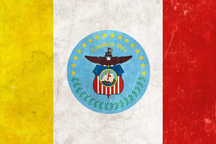 Columbus, Ohio I by 5by5collective wall art