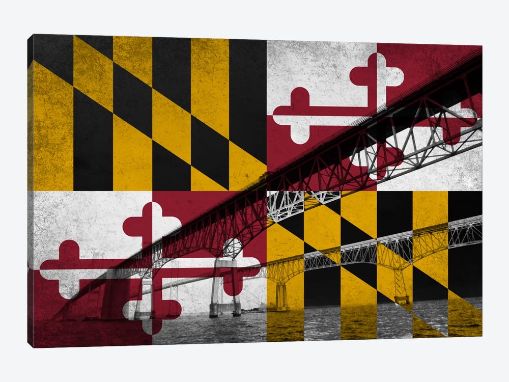Maryland (Chesapeake Bay Bridge) 1-piece Art Print