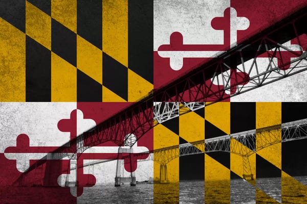 Maryland: Maryland (Chesapeake Bay Bridge) by 5by5collective