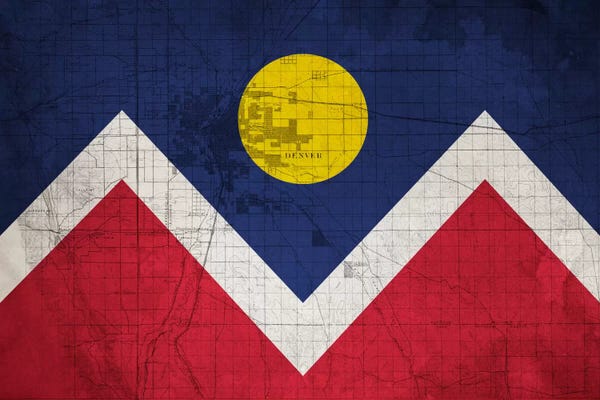 5by5collective: Denver, Colorado (Roadway Blueprint) II by 5by5collective