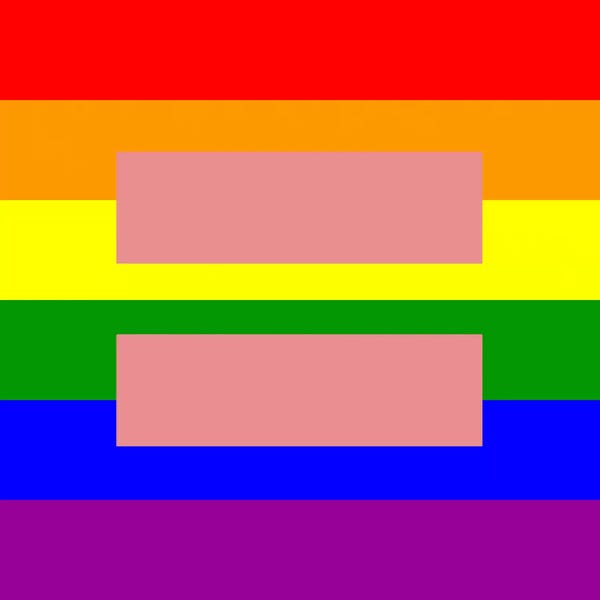 LGBT Human Rights & Equality Flag II (Rainbow)
