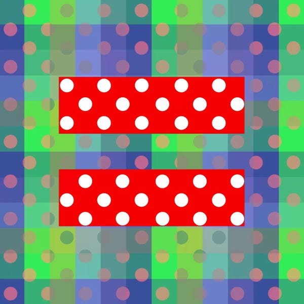 LGBT Human Rights & Equality Flag (Polka Dots) III