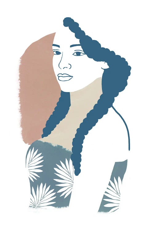 Au Naturel II by Flora Kouta wall art