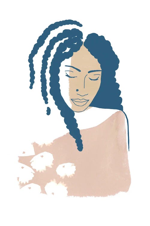 Au Naturel III by Flora Kouta wall art