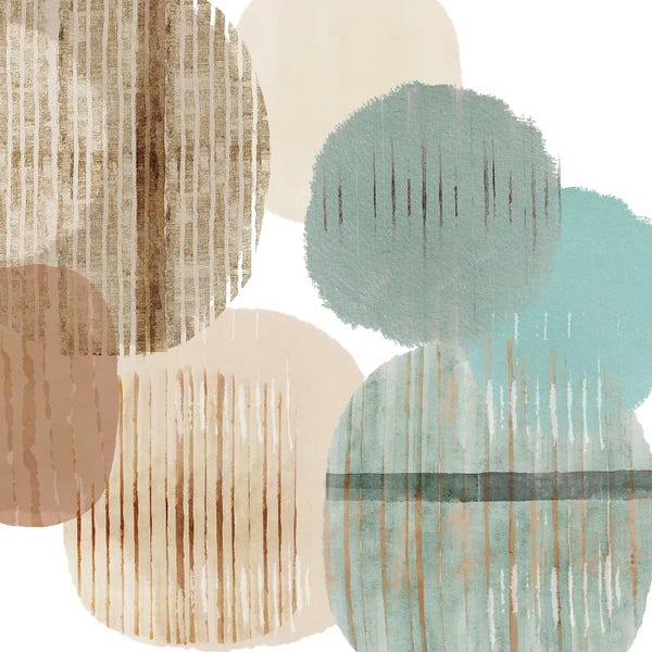 Zen Bedroom: Teal Harmony III by Flora Kouta