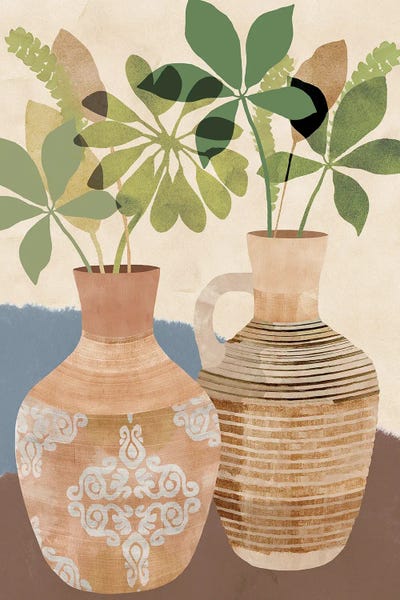Flora Kouta: Boho Still Life II by Flora Kouta