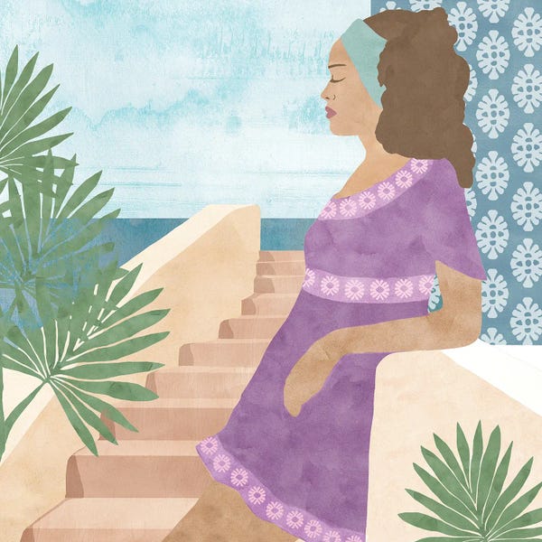 Flora Kouta: Mediterranean Holiday IV by Flora Kouta