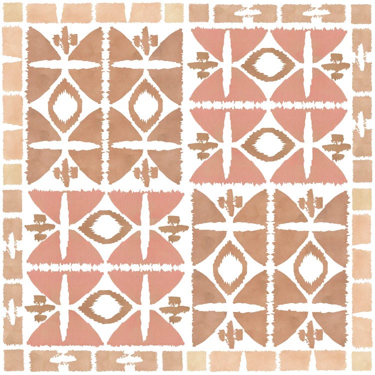 Earthy Geometric IV by Flora Kouta wall art