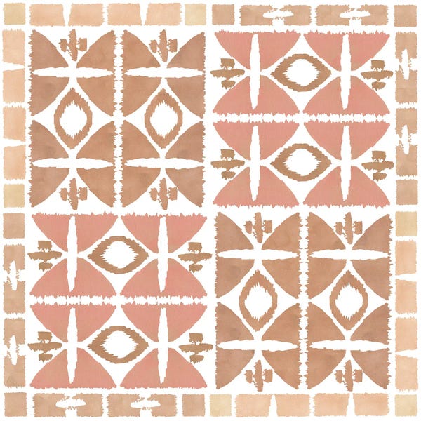 Flora Kouta: Earthy Geometric IV by Flora Kouta