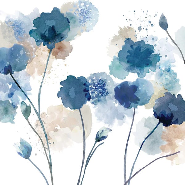 Modern Farmhouse Bedroom: Flower Melody V by Flora Kouta