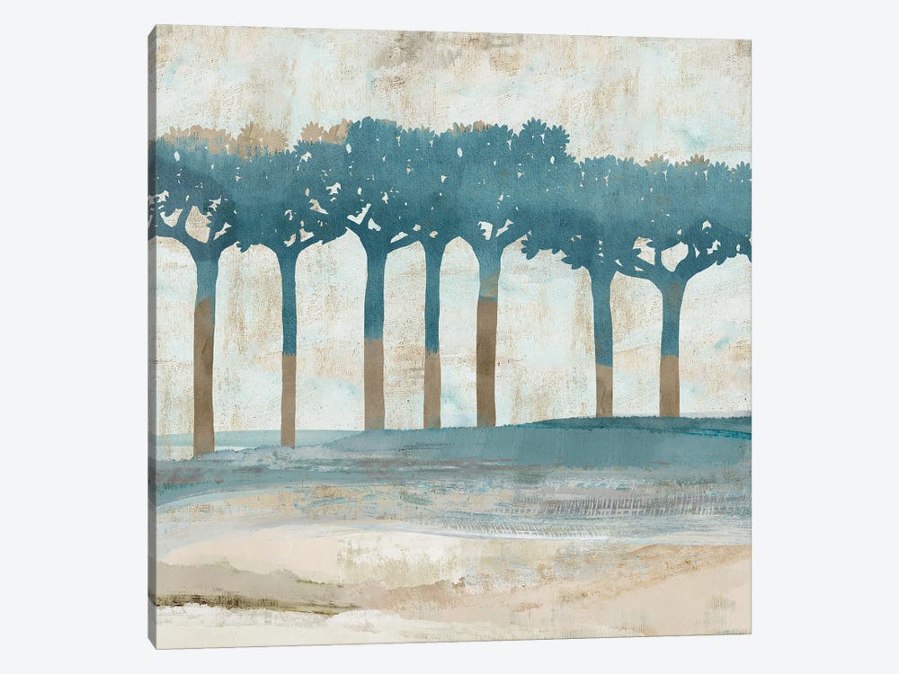 Trees At Dusk III by Flora Kouta 1-piece Canvas Art Print