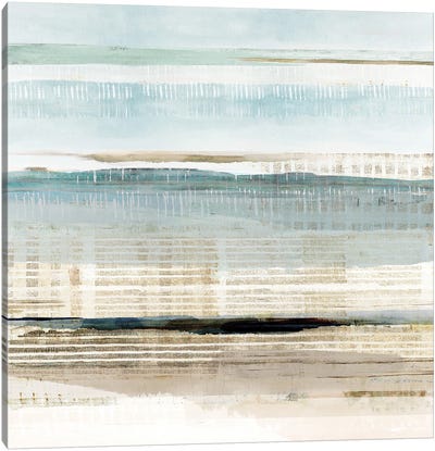 Water Marks II Canvas Art Print - Flora Kouta