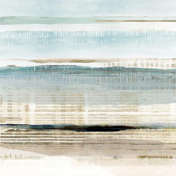 Coastal & Ocean Abstracts: Water Marks II by Flora Kouta