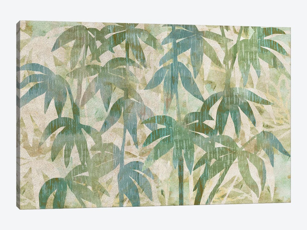 Bamboo In The Rain I by Flora Kouta 1-piece Canvas Art Print