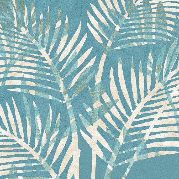 Tropical Azul I by Flora Kouta wall art