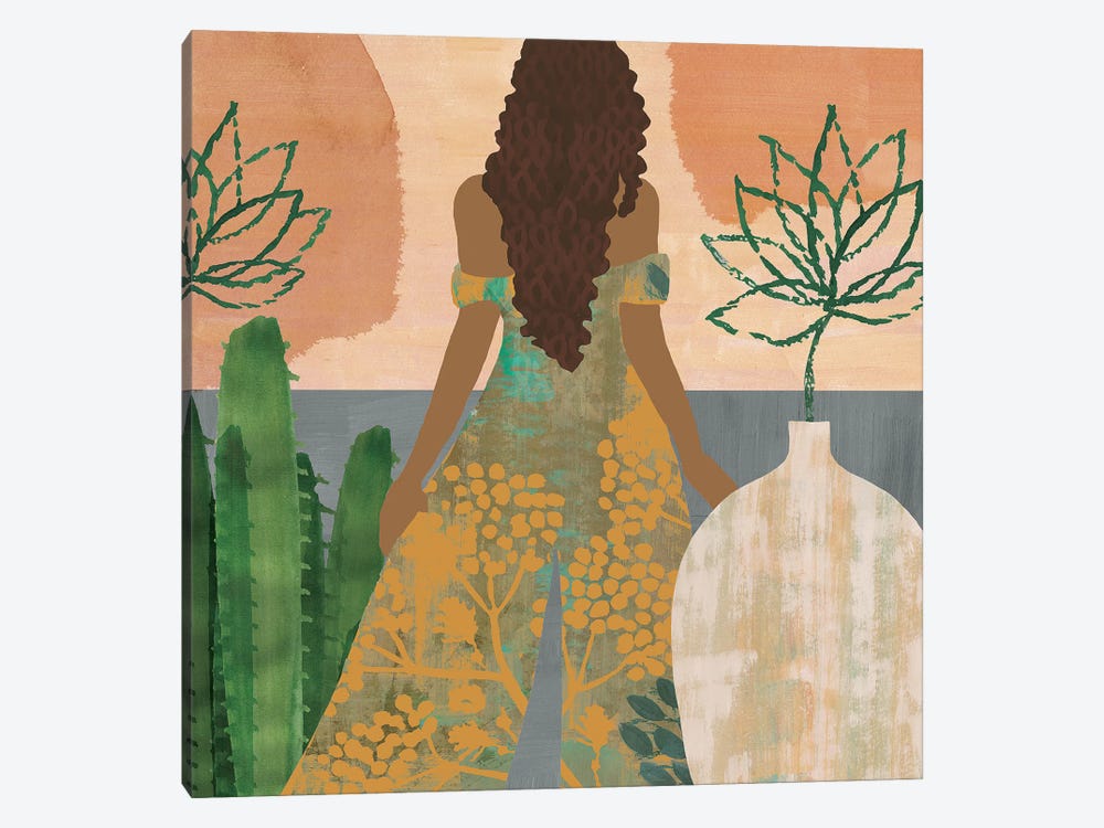 Sweet Jasmine II by Flora Kouta 1-piece Canvas Art Print