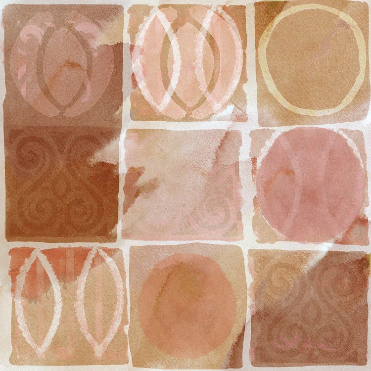 Terra Rosa II by Flora Kouta canvas print