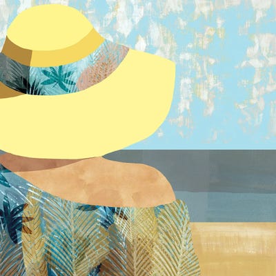 Las Salinas II by Flora Kouta multi panel art