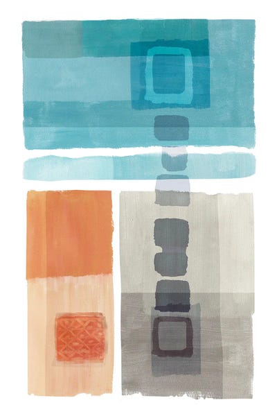 Amy Bay I by Flora Kouta multi panel art