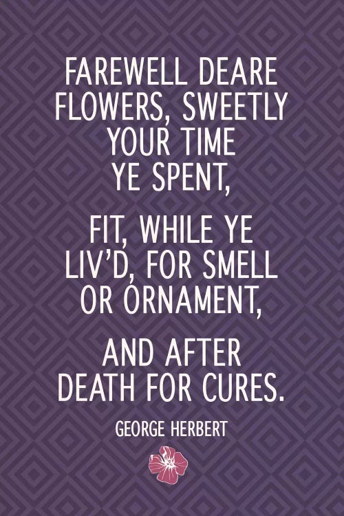 Farewell Flowers by 5by5collective wall art