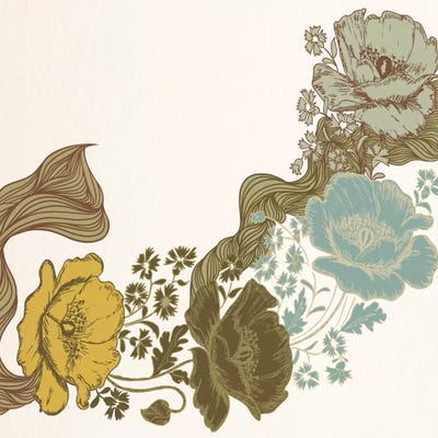 Multi-Colored Violets by 5by5collective art print