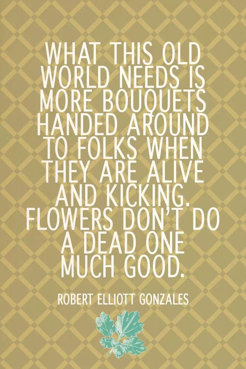 What This World Needs by 5by5collective wall art