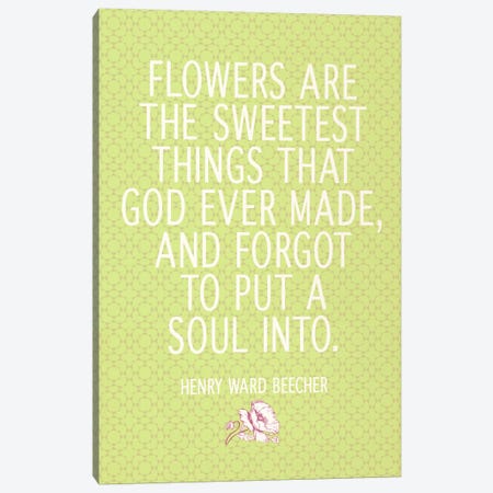 The Sweetest Thing God Ever Made Canvas Print #FLPN136} by 5by5collective Canvas Artwork