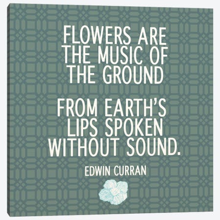 The Music of the Ground Canvas Print #FLPN160} by 5by5collective Canvas Art
