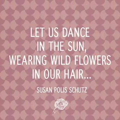 Let's Dance in the Sun by 5by5collective canvas print