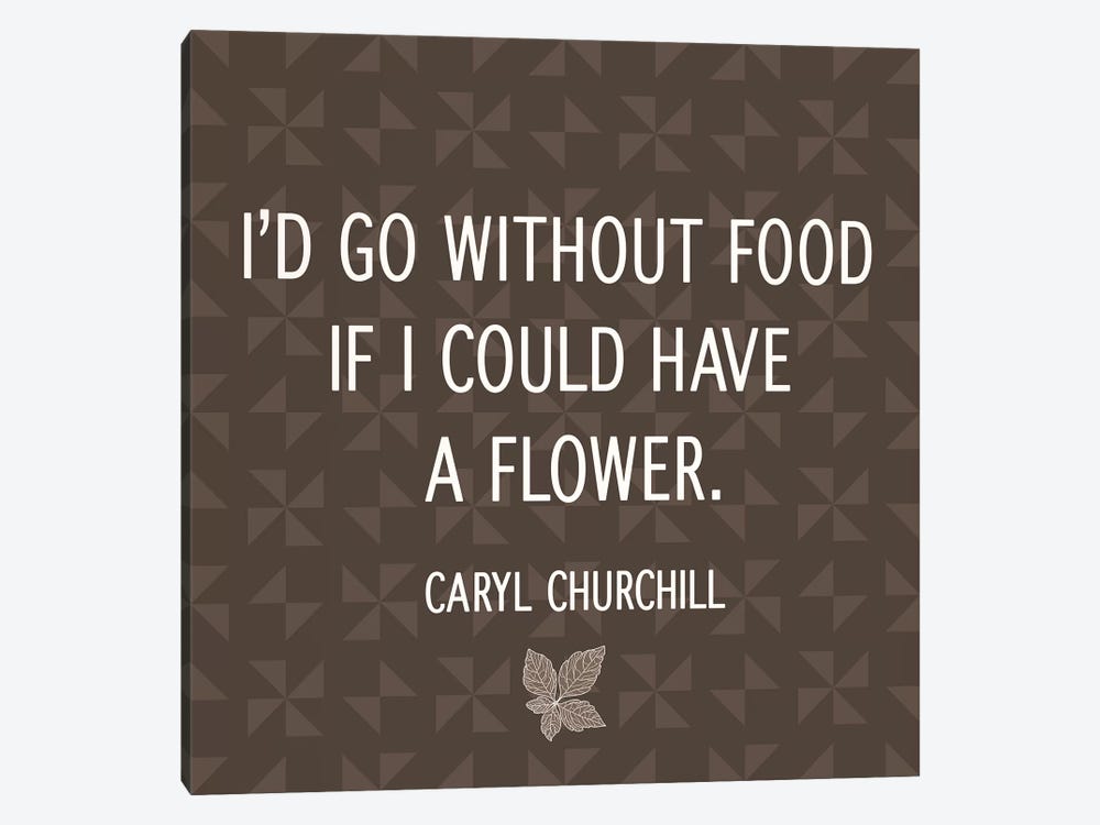 Flower for Food by 5by5collective 1-piece Canvas Print