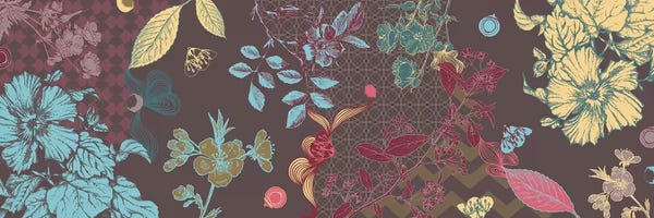 Floral & Botanical Patterns: Flowers of All Colors by 5by5collective