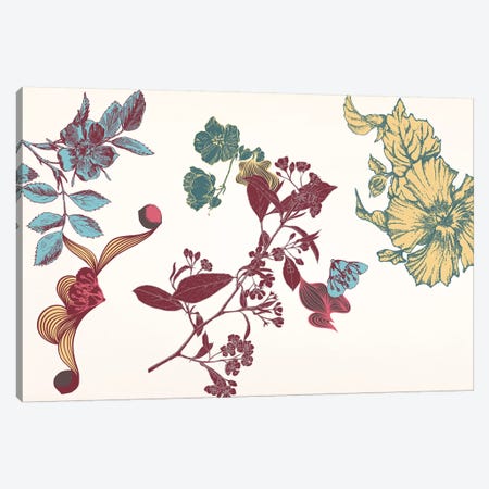 Floral Composition I Canvas Print #FLPN67} by 5by5collective Canvas Print