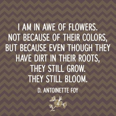 Awe of Flowers by 5by5collective canvas print