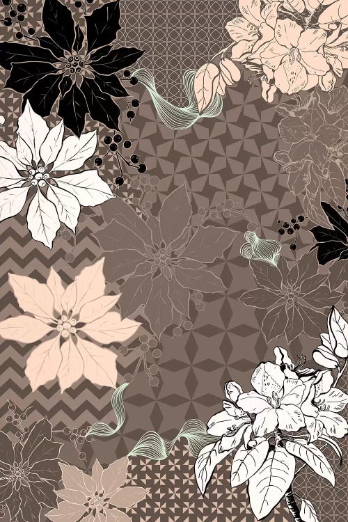 Floral Composition III by 5by5collective wall art