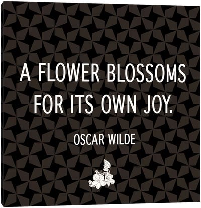 Blossom for Yourself Canvas Art Print
