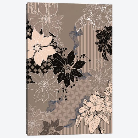 Floral Composition IV Canvas Print #FLPN77} by 5by5collective Canvas Artwork