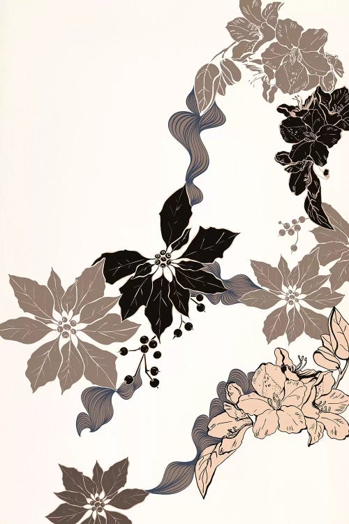 Floral Ornament by 5by5collective wall art