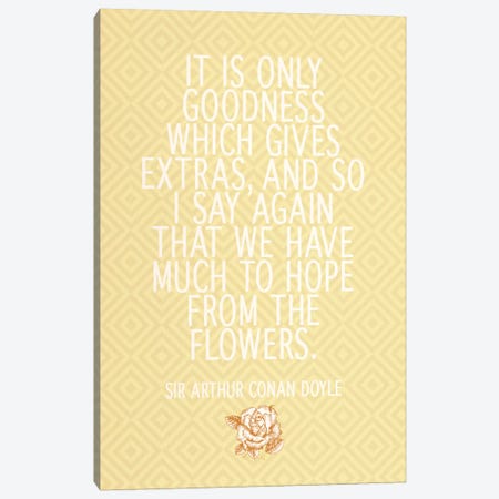 Goodness Gives Extras Canvas Print #FLPN96} by 5by5collective Canvas Wall Art