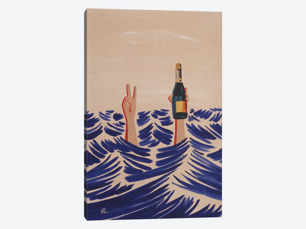 Liquor And Piece by Fabian Lavater 1-piece Canvas Art Print