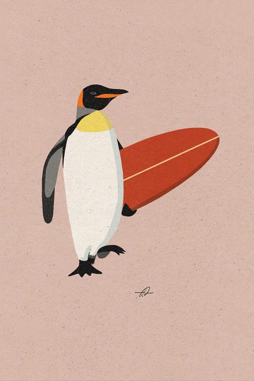 Surfing Penguin