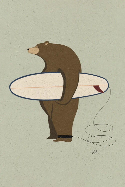Surfing Grizzly