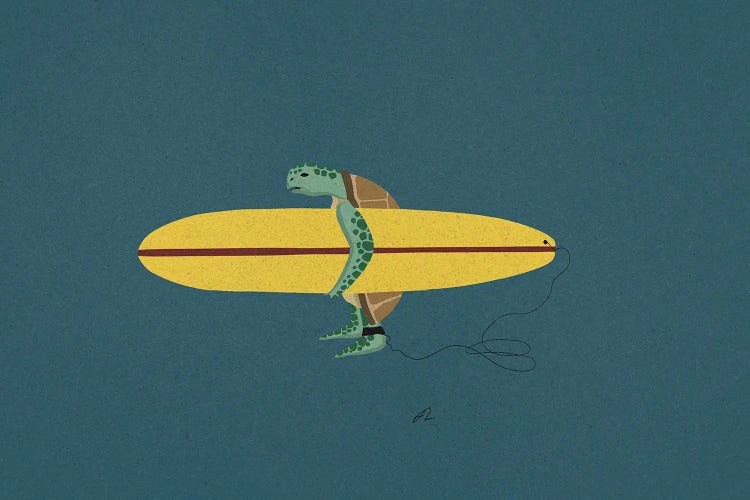 Surfing Turtle