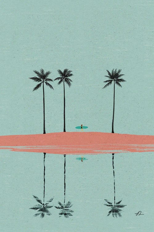Reflection by Fabian Lavater wall art